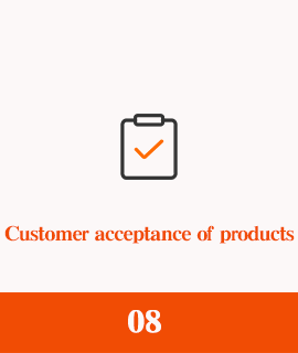 Customer acceptance of products